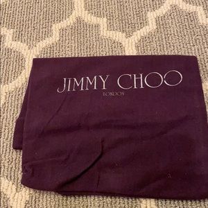 Jimmy Choo shoe dust bag